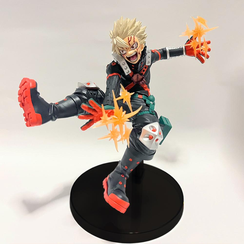 Аниме MHA фигурка Бакуго Кацуки экшн-фигурки Бакуго Кацуки фигурка ПВХ модели Бакуго Кацуки Look Up фигурки Игрушки Подарки