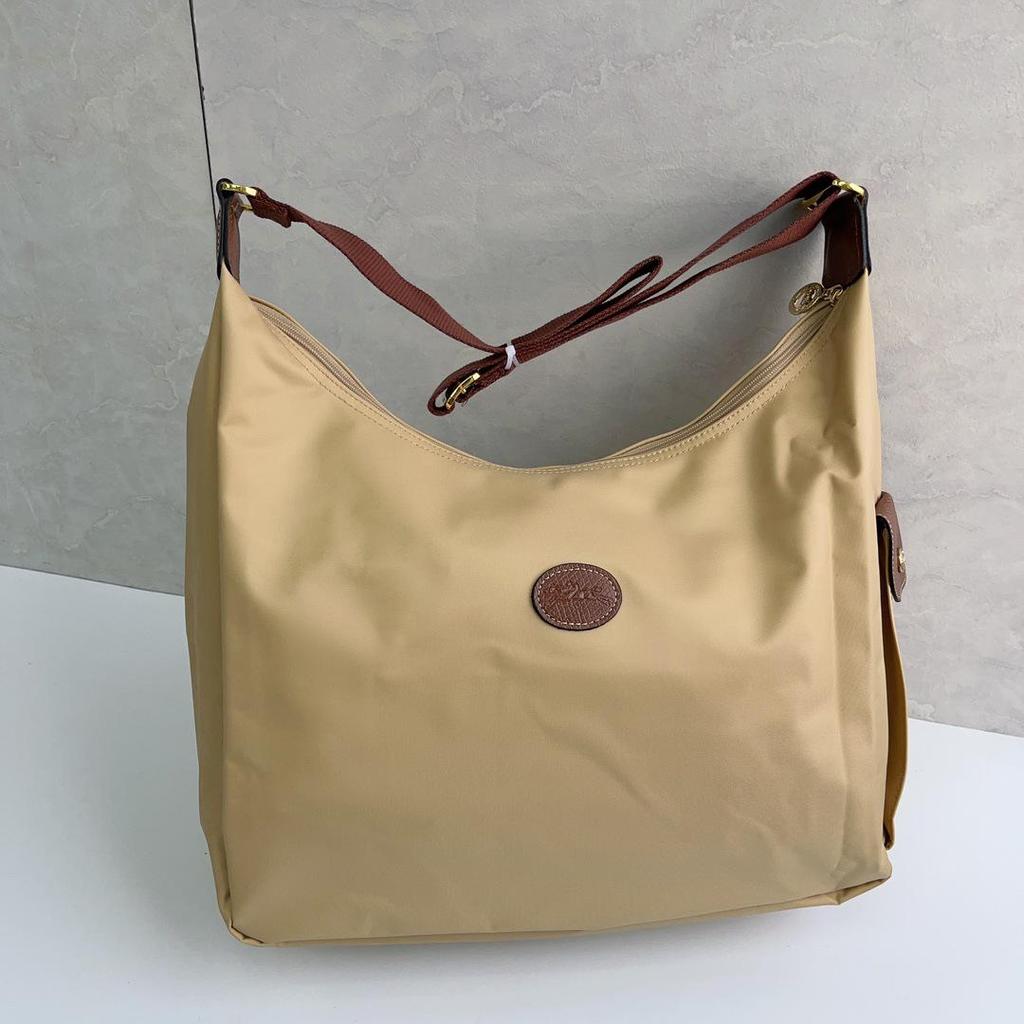 2024 Женская сумка-хобо большого объема через плечо под мышкой - Модный французский стиль "пельмень"