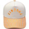PHOENIX truck driver hat inverted embroidery retro striped color matching baseball cap European and American men's and women's casual