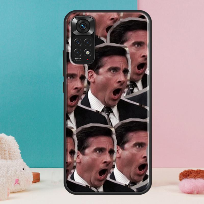 Чехол Michael Scott The Office для Xiaomi Redmi Note 14 13 Pro 12 11 9 10 9S 10S 11S 12S Redmi 14C 13C 10C 12C
