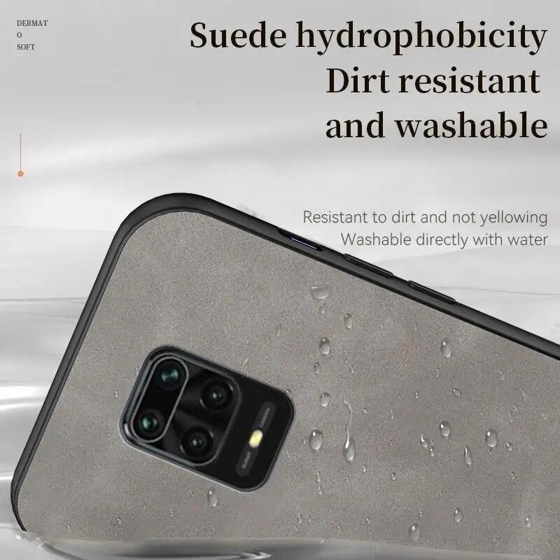 Роскошный кожаный чехол из овчины 9a 9c Nfc 9at для Xiaomi Redmi Note 9 8 7 5 Pro 9pro, мужская задняя крышка в стиле ретро на Note9 Note8 2021 8pro