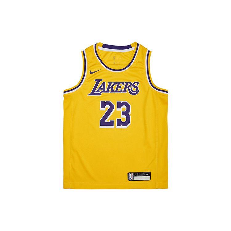 Nike NBA Youth Los Angeles Lakers LeBron 23 Повседневный спортивный костюм Детские костюмы Желтый 3Z2B7BZ2P-LAKJL