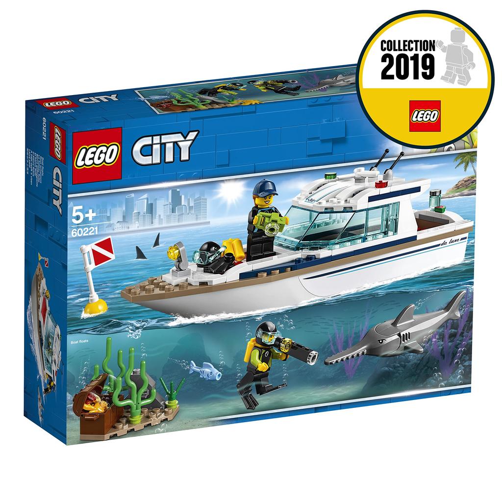 LEGO City Diving Yacht 60221 Block Toy Block Toy Boys Car