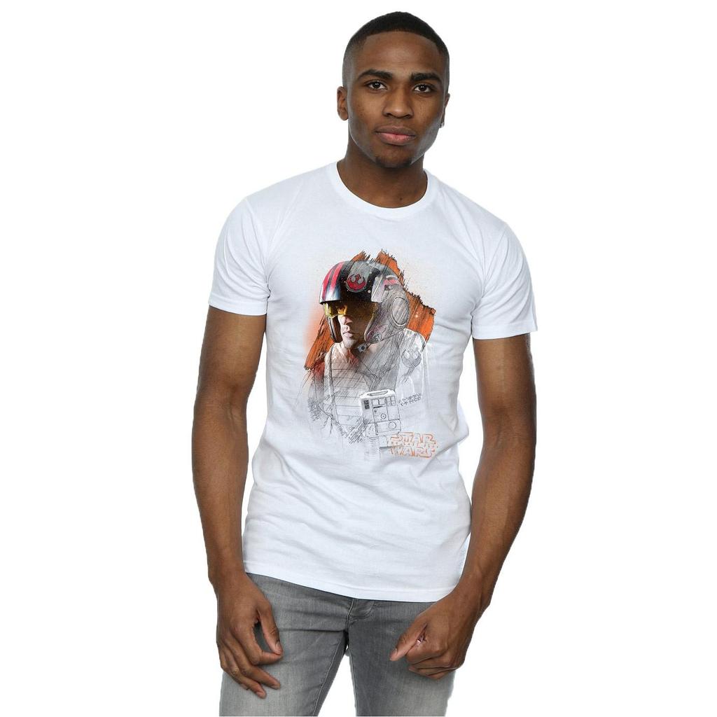 STAR WARS Мужская футболка The Last Jedi По Дэмерон с начесом