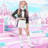 Детский аниме Kpop костюм для косплея охотников на демонов Huntrix Rumi Mira Zoey платье девочки Хэллоуин вечеринка маскарадный костюм