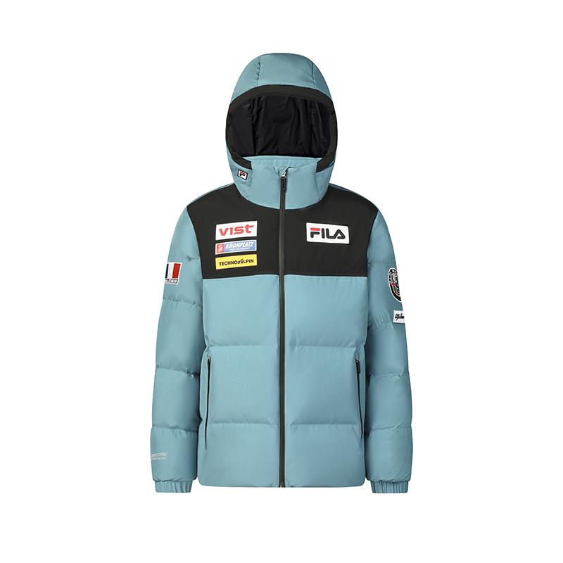 FILA SKI Down Jacket Men's Jade Fork Blue A11M446923FBU