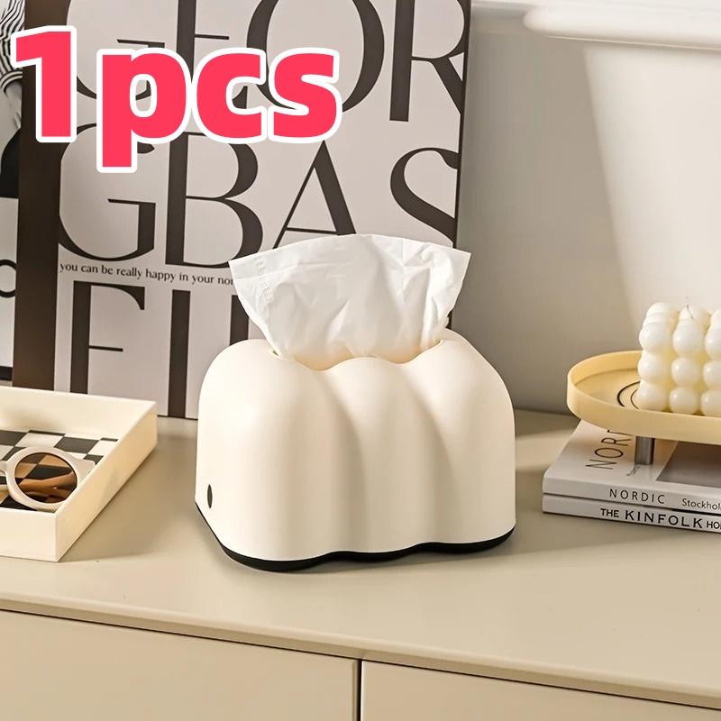 Роскошная креативная коробка для салфеток «Молочное облако» для гостиной, настенная, для использования в автомобиле, держатель для бумажных полотенец, украшение, элегантный дизайн, для хранения вещей в доме