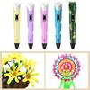 Printing Pen Filament 3D Painting Pen with LED Display Kids DIY 3D Printing Supplies for Doodlers Educational Toy