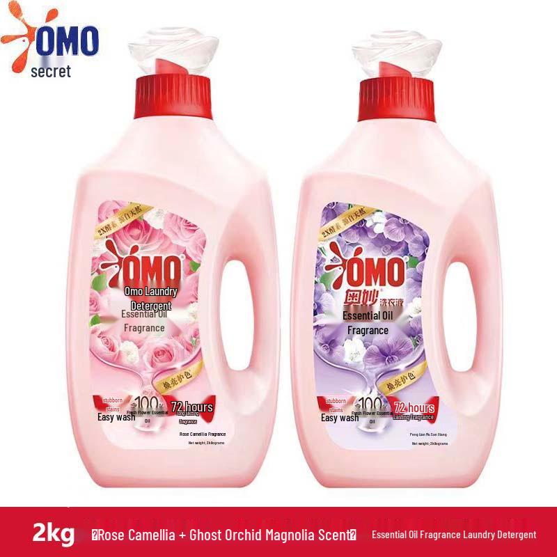 Стиральный порошок Omo «Таинственная роза и лотос» с эфирными маслами