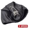 Ручка переключения передач для SEAT IBIZA IV, ручная, 5-скоростная, 6-скоростная, автомобильная ручка, ручка переключения передач, гандбол с черными кожаными гетрами, чехол для багажника
