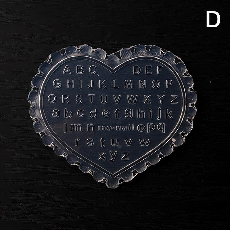 5 Styles 3D Butterfly Embossing Nail Art Silicone Mold Diy Star Flower Angle Wing Pattern Nail Art Combination Decorative Mould