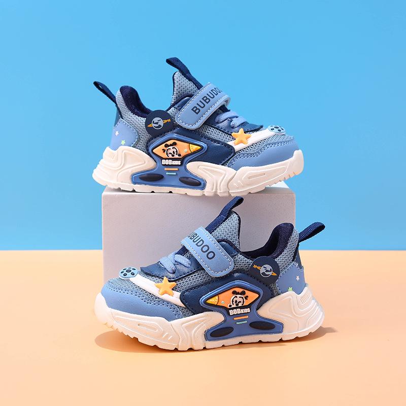 Детская модная спортивная обувь весна-осень дышащая детская ультралегкая нескользящая корректирующая функциональная обувь для малышей