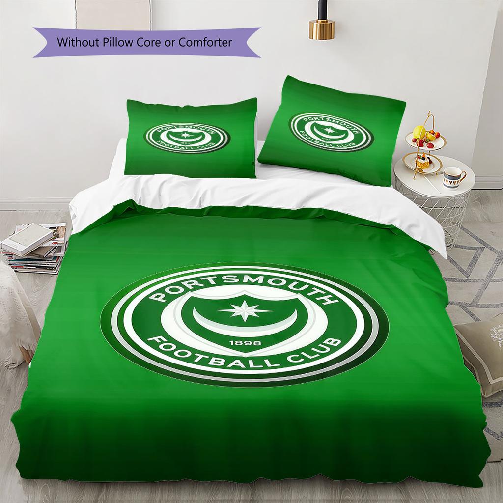PFC logo Bedding Quilt Set Quilt Cover Pillowcase Home Decoration Birthday Gift (1 * duvet cover + 2 * pillowcase, without core)