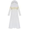 Косплей костюм Робин из One Piece куртка с меховым воротником косплей костюм Николь Робин Хэллоуин