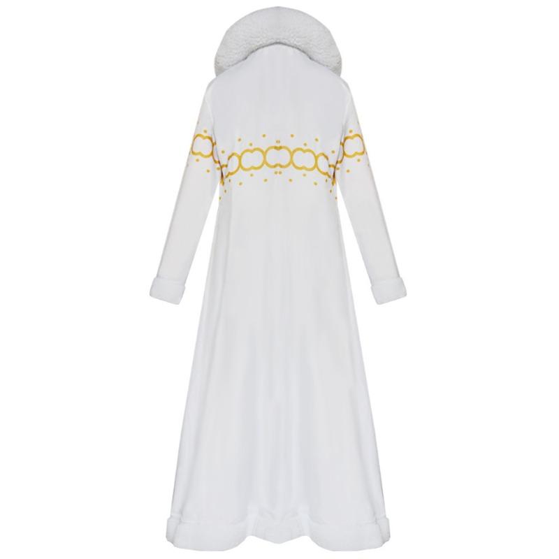Косплей костюм Робин из One Piece куртка с меховым воротником косплей костюм Николь Робин Хэллоуин
