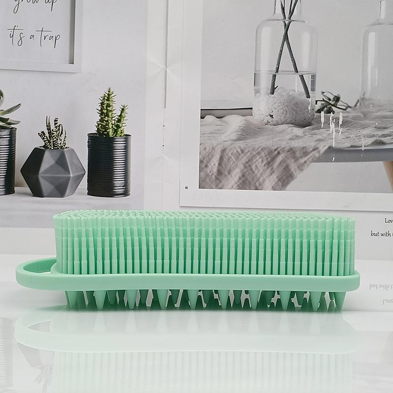 2 в 1 силиконовая щетка для душа, скруббер, массажер для головы, шампунь, щетка для очистки, инструмент