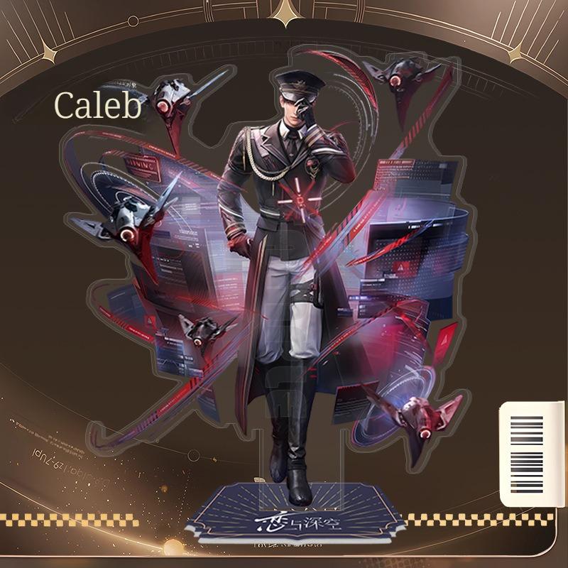 Love and Deepspace 16CM Figure Standee Sylus Rafayel Zayne Xavier Caleb  Anime Cosplay Acrylic Stand Desktop Decoration FansGift