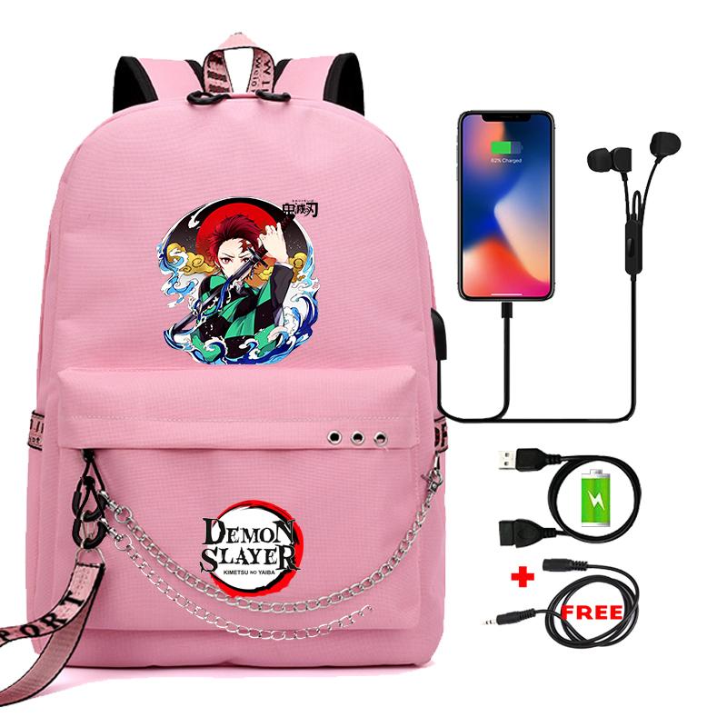 Сумка для книг в стиле аниме, подростковый рюкзак, школьные ранцы унисекс для мальчиков и девочек, рюкзак для ноутбука с мультяшным принтом, рюкзак для школы, Mochilas