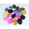 310Cts. Natural Onyx Agate Ring Size Oval Cabochon Loose Gemstone 19Pcs Lot A-628