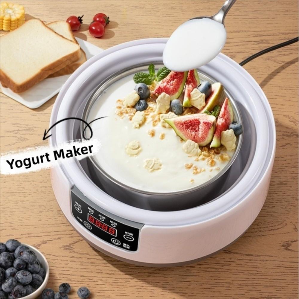 Easy To Clean Yogurt Maker 1/5/9-cup Ice Cream Pudding Maker Household Use