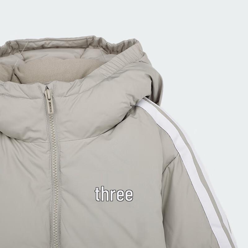 Adidas Kids' Water-Repellent Down Padded Hooded Jacket