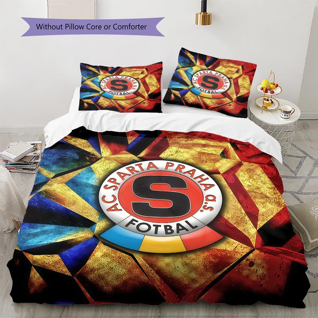 Sparta Bedding Quilt Set Quilt Cover Pillowcase Home Decoration Birthday Gift (1 * duvet cover + 2 * pillowcase, without core)