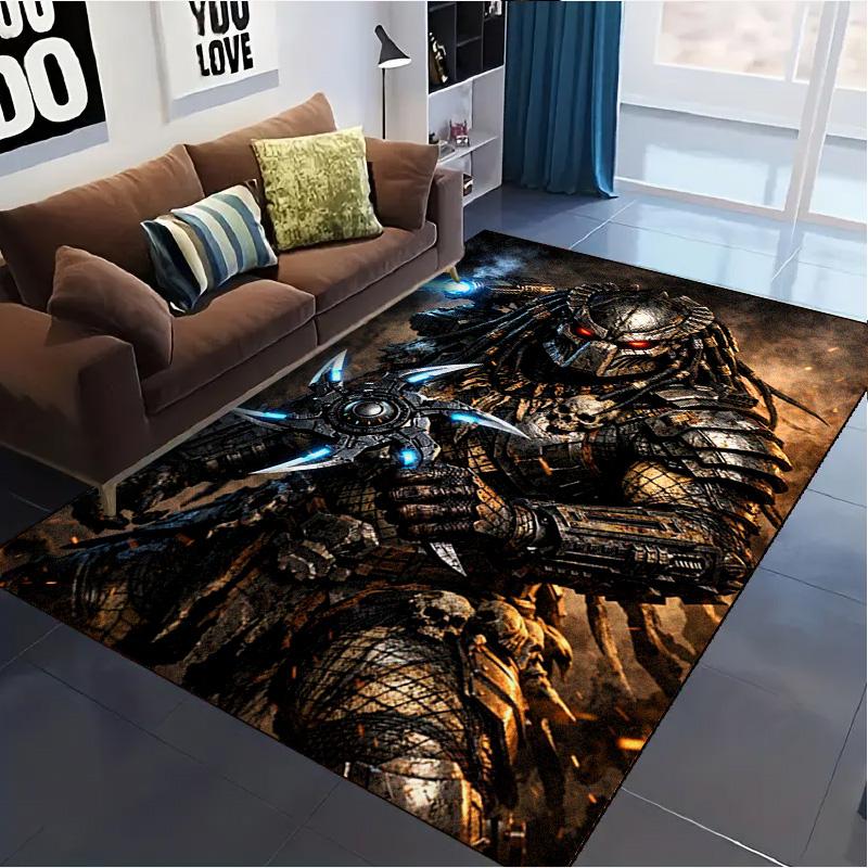 Predator Carpet Rug for Living Room Bedroom Home Sofa Decoration,Kids play Non-slip Floor Mat