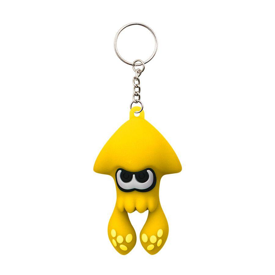 Splatoon 3 Брелок-игрушка Кальмар Высококачественный ПВХ Подвеска на сумку для детей Рождественские подарки