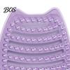 Hollow Structure Hairbrush Cat Ear Self Cleaning Hair Brush for Women, Vented Styling Faster Blow Drying, Detachable Curved Detangler Round Teeth