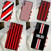 Чехол Milan Stylish Stripe Design для Samsung Galaxy S22 S23 S24 Ultra Note 20 10 S8 S9 S10 Plus S21 S20 FE, мягкий чехол