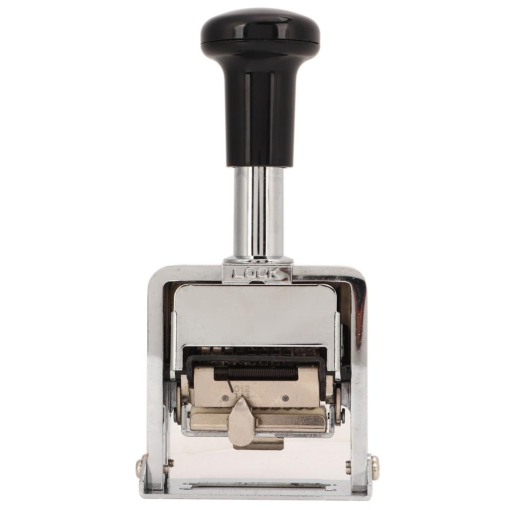 Number Stamp 10 Digit Handle Design Self Inking Automatic Numbering Stamp for Banking Medicine