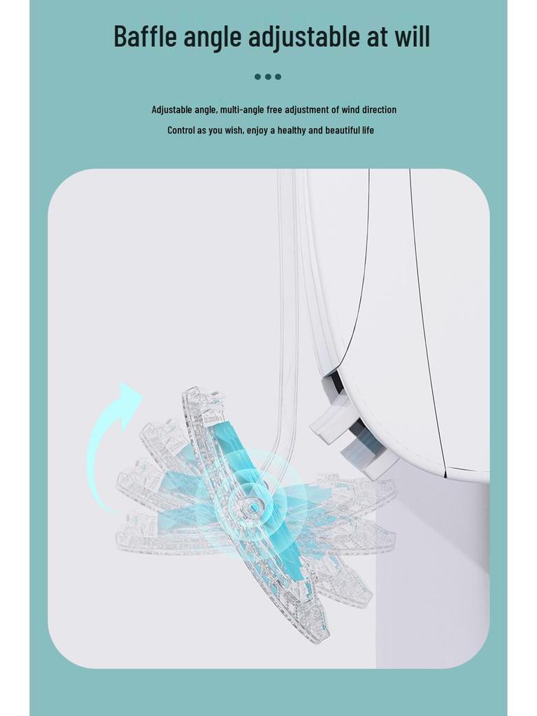 Universal Wall-Mount Air Conditioner Wind Deflector: Anti-Direct Blow, No Installation Needed