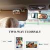Magnetic Car Sun Visor Photo Holder Acrylic Picture Holder Clip  Trip Storage