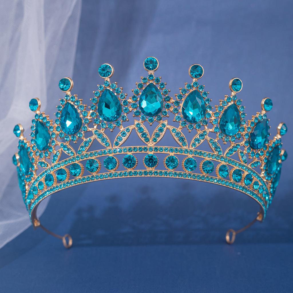 Европейская и американская корона невесты, головной убор, корона для волос, аксессуары, вечерние платья, аксессуары для волос в стиле принцессы