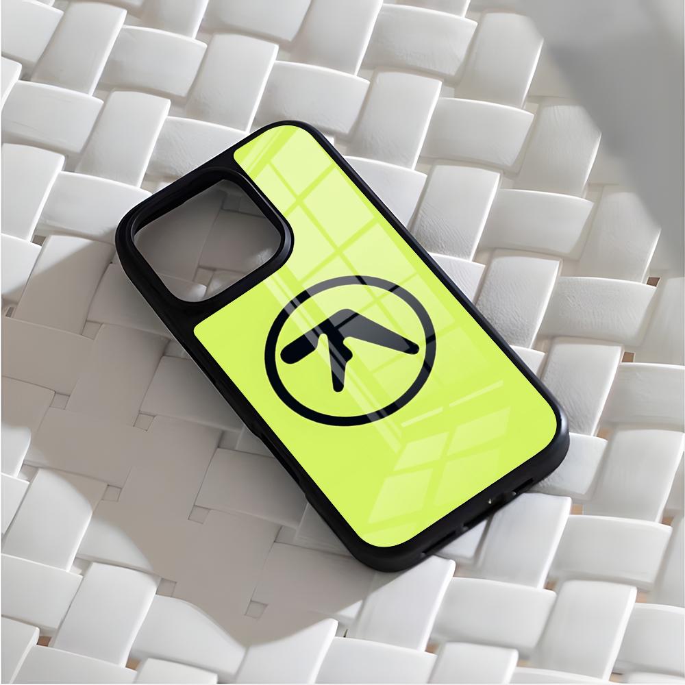 Чехол для телефона с логотипом Aphex Twin Для iPhone 17 Air 16 15 14 13 12 11 Pro Max Mini Fundas Чехол PC+TPU