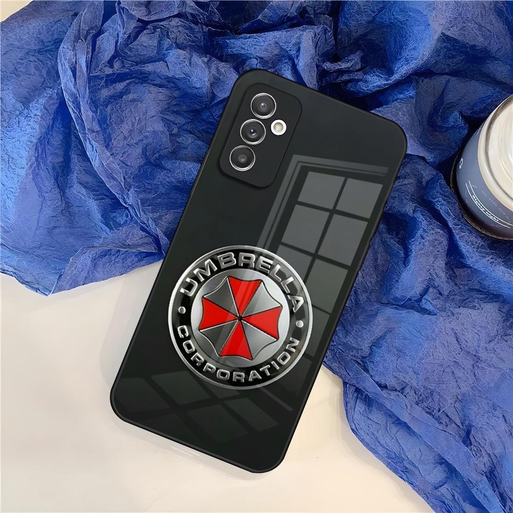Чехол для телефона Umbrella Corporation для Samsung Galaxy S25 S24 S30 S21 S23 S20 S22 Fe Note 20 Pro Ultra Plus стеклянный Чехол