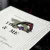 Personality dark red crescent star fashion open ring female tide cool black wings neutral wind punk niche index finger ring