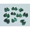 167Cts.Natural Malachite Matched Pair Pear Cabochon Loose Gemstone 10PairLot C-868