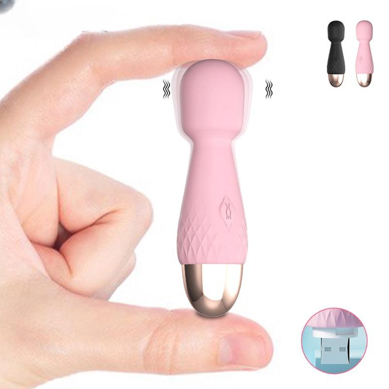 Mini Magic Wand Vibrators for Women Clitoris Stimulator AV Stick G Spot Massager Female Masturbator Sex Toys for Woman