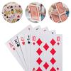2/4/6/9 Times Extra Large Oversized Playing Cards Poker Funny Board Game Props