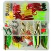 Wehe Beginner Fishing Lure Kit Full Water Column Soft Plastic Baits Set Freshwater Saltwater Bass Pike