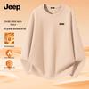 Jeep Мужская термофутболка с длинным рукавом и флисовой подкладкой