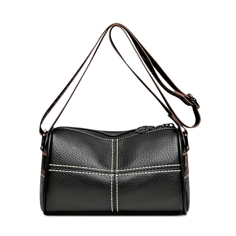 Роскошные простые модные женские сумки через плечо для женщин из натуральной кожи сумка через плечо
