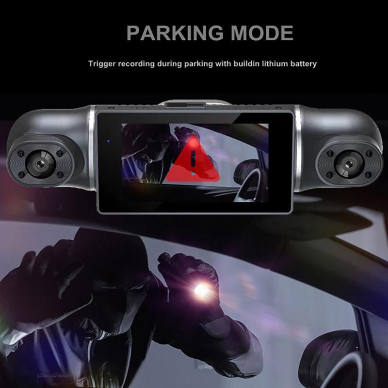 Автомобильный видеорегистратор 1080P 3/4 объектив Видеорегистратор WIFI Ночное видение Передняя левая правая камера заднего вида Автомобильный аксессуар Видеорегистратор