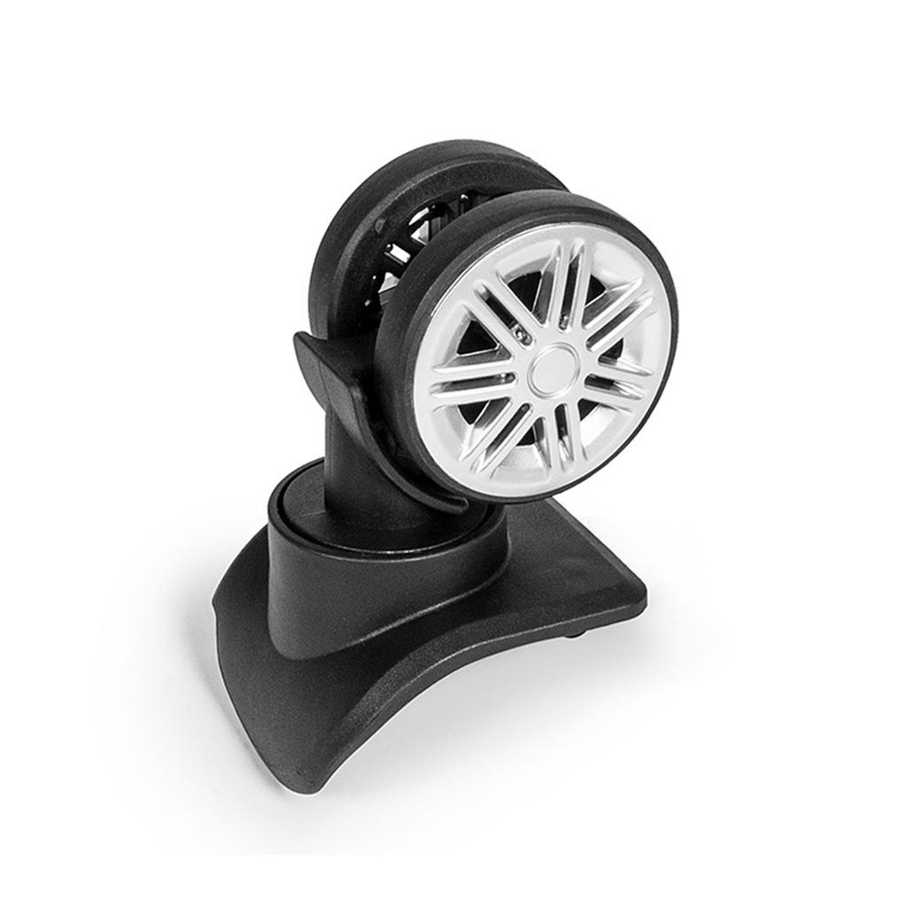 Набор из 4 шт. сменных колес для чемодана, бесшумные, практичные пластиковые колеса-спиннеры для легкого перемещения багажа