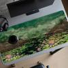 Mouse Pad Lotus Pond with Water Lilies Gaming Mouse Mat Desk Mat Laptop Accessories Carpet Playmat Desk Pad Gadgets Mousepad Xxl