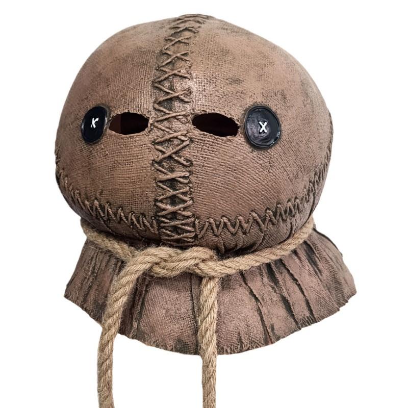 Halloween Scary Mask Evil Scarecrow Latex Headgear Costume Party Prop