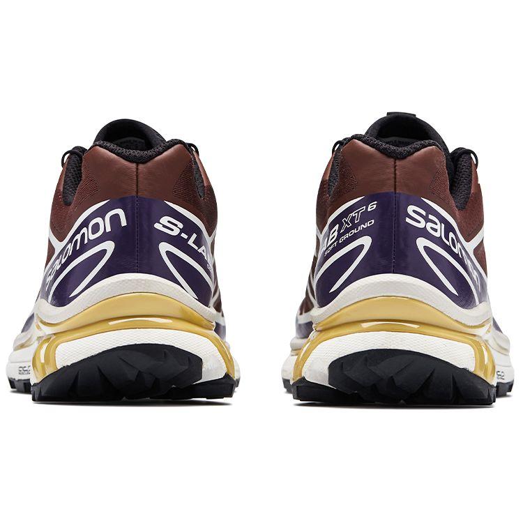 Salomon XT-6 Chocolate Fondant Grape Unisex Sneakers Brown Black L41454700