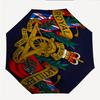 British Royal Artillery Fashionable Automatic Opening/Closing Folding Umbrella. Portable and Foldable, Ideal for Gift, Travel, and Daily Use.