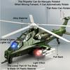 25cm CAIC Z-10 Airplane Toy Model Sound Light Pull Back Fighter Aircraft Models Simulated Military Toys Boy Ornaments Gifts